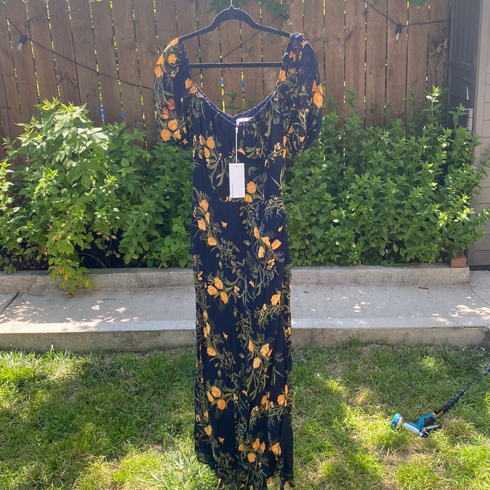 REFORMATION Floral Dress!